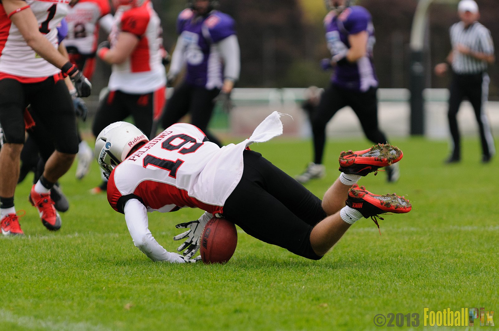 Langenfeld Longhorns vs. Solingen Paladins - 13.10.2013 Langenfeld Longhorns vs. Solingen Paladins (46:6) 