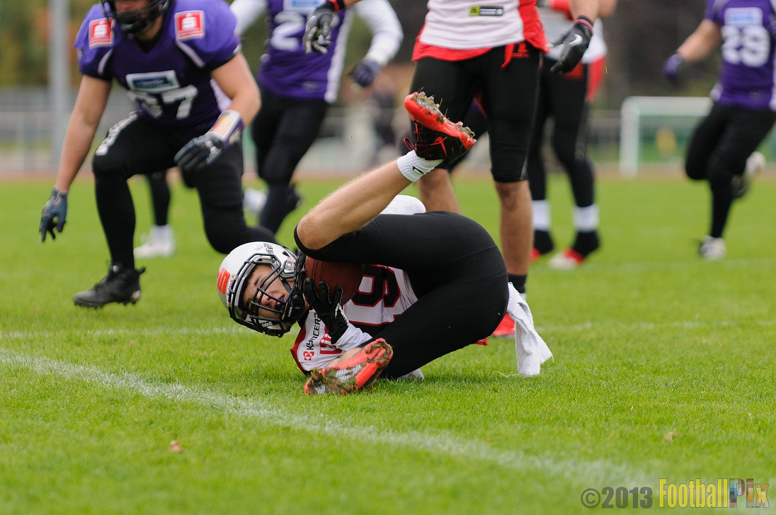 Langenfeld Longhorns vs. Solingen Paladins - 13.10.2013 Langenfeld Longhorns vs. Solingen Paladins (46:6) 