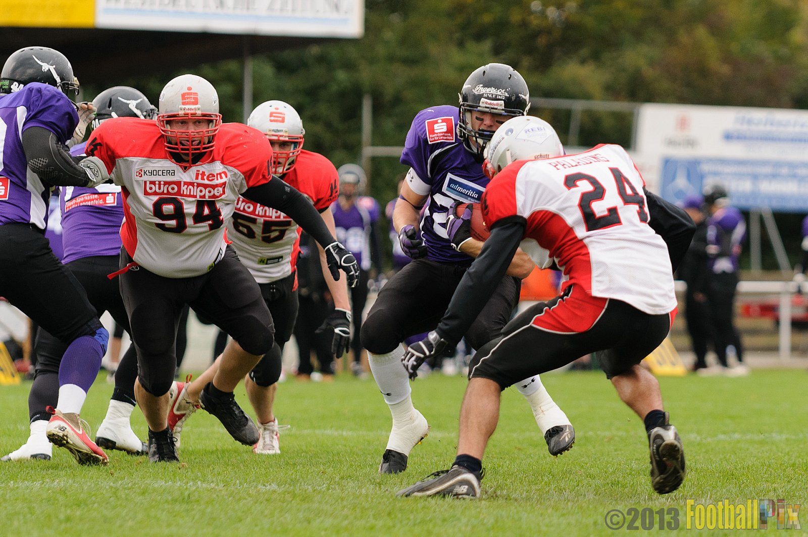 Langenfeld Longhorns vs. Solingen Paladins - 13.10.2013 Langenfeld Longhorns vs. Solingen Paladins (46:6) 