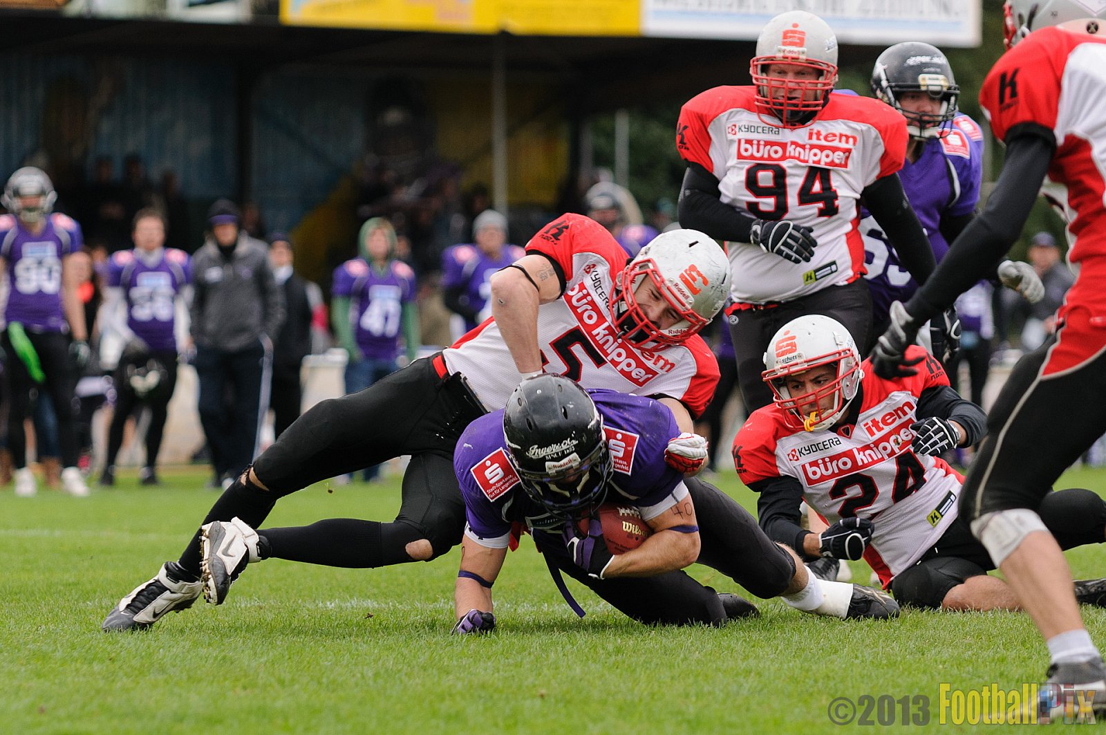 Langenfeld Longhorns vs. Solingen Paladins - 13.10.2013 Langenfeld Longhorns vs. Solingen Paladins (46:6) 