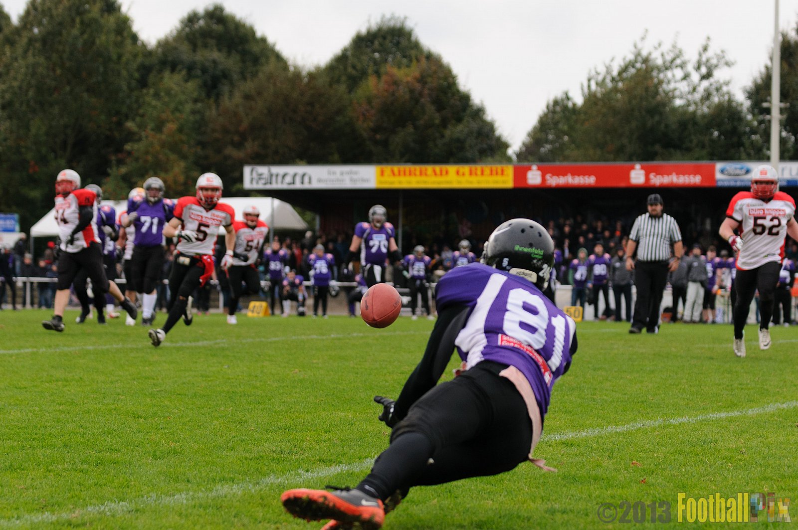 Langenfeld Longhorns vs. Solingen Paladins - 13.10.2013 Langenfeld Longhorns vs. Solingen Paladins (46:6) 