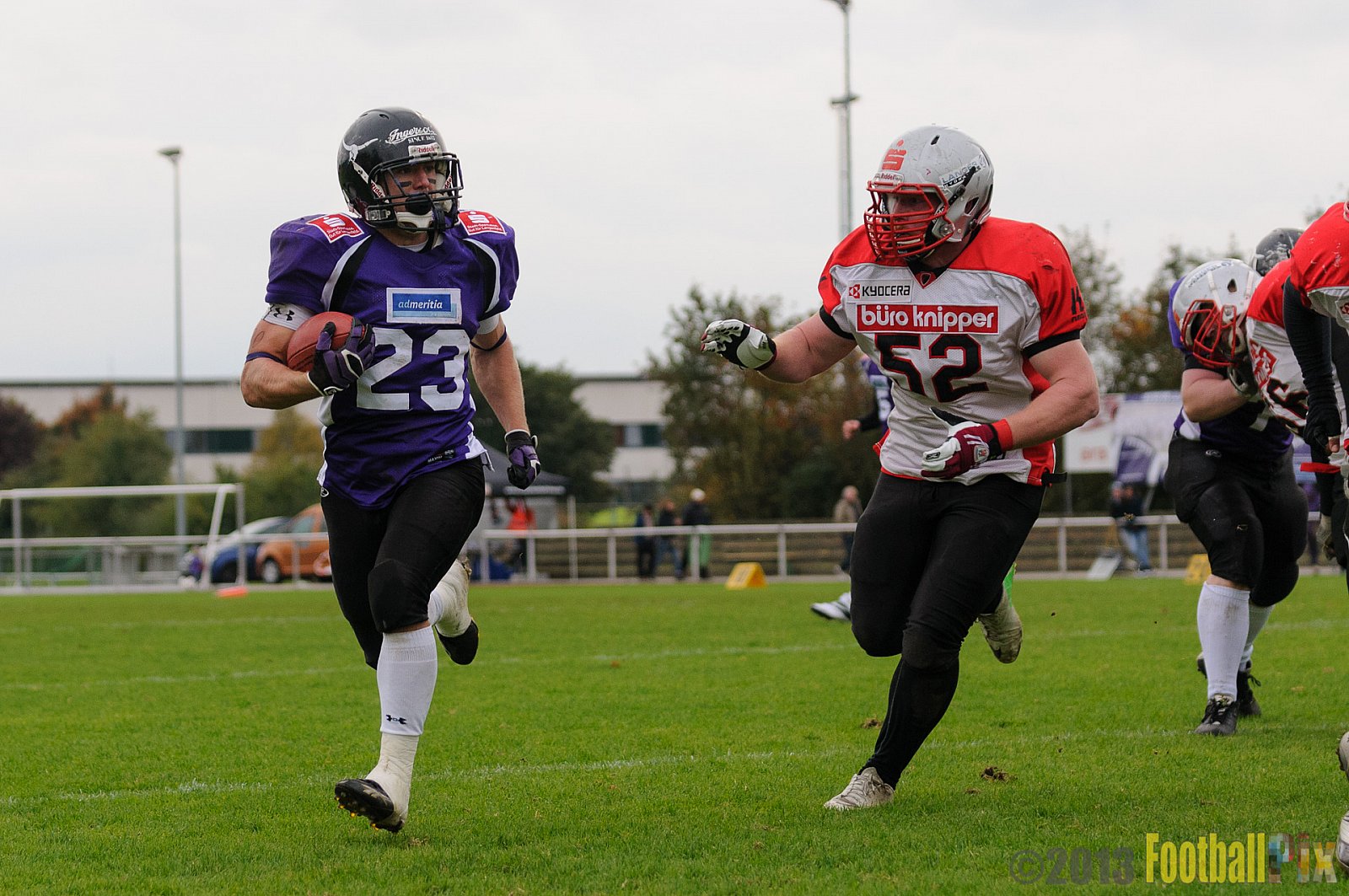 Langenfeld Longhorns vs. Solingen Paladins - 13.10.2013 Langenfeld Longhorns vs. Solingen Paladins (46:6) 