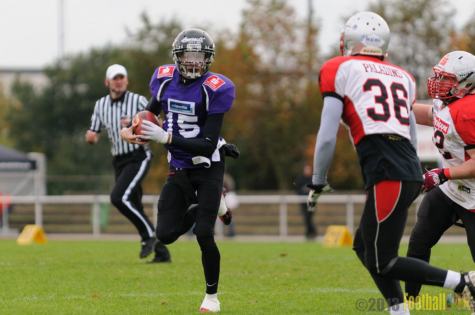 Langenfeld Longhorns vs. Solingen Paladins - 13.10.2013 Langenfeld Longhorns vs. Solingen Paladins (46:6) 