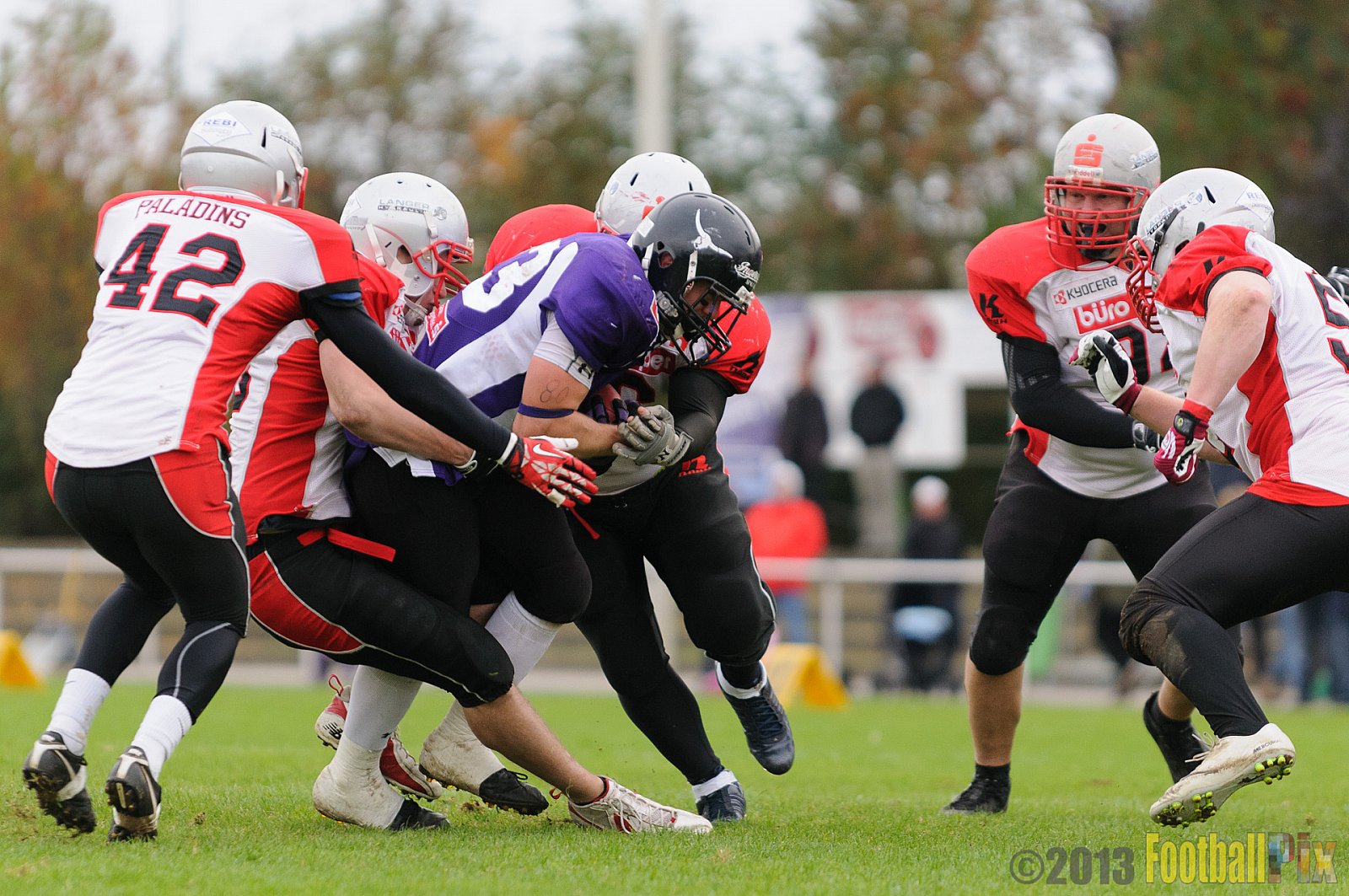 Langenfeld Longhorns vs. Solingen Paladins - 13.10.2013 Langenfeld Longhorns vs. Solingen Paladins (46:6) 