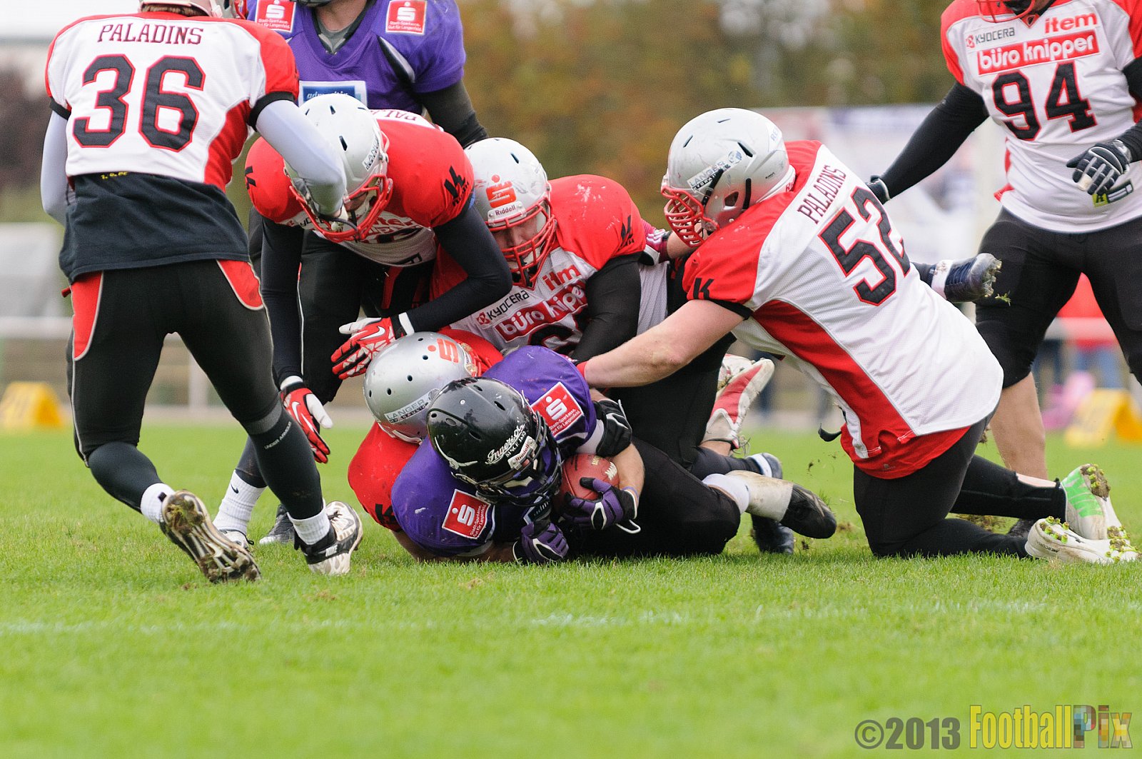 Langenfeld Longhorns vs. Solingen Paladins - 13.10.2013 Langenfeld Longhorns vs. Solingen Paladins (46:6) 
