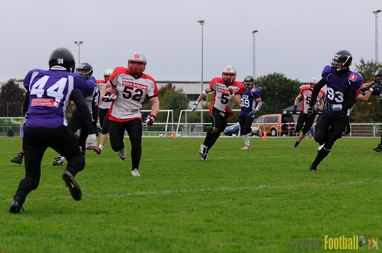 Langenfeld Longhorns vs. Solingen Paladins - 13.10.2013 Langenfeld Longhorns vs. Solingen Paladins (46:6) 