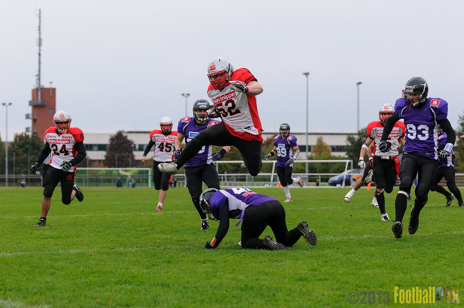 Langenfeld Longhorns vs. Solingen Paladins - 13.10.2013 Langenfeld Longhorns vs. Solingen Paladins (46:6) 