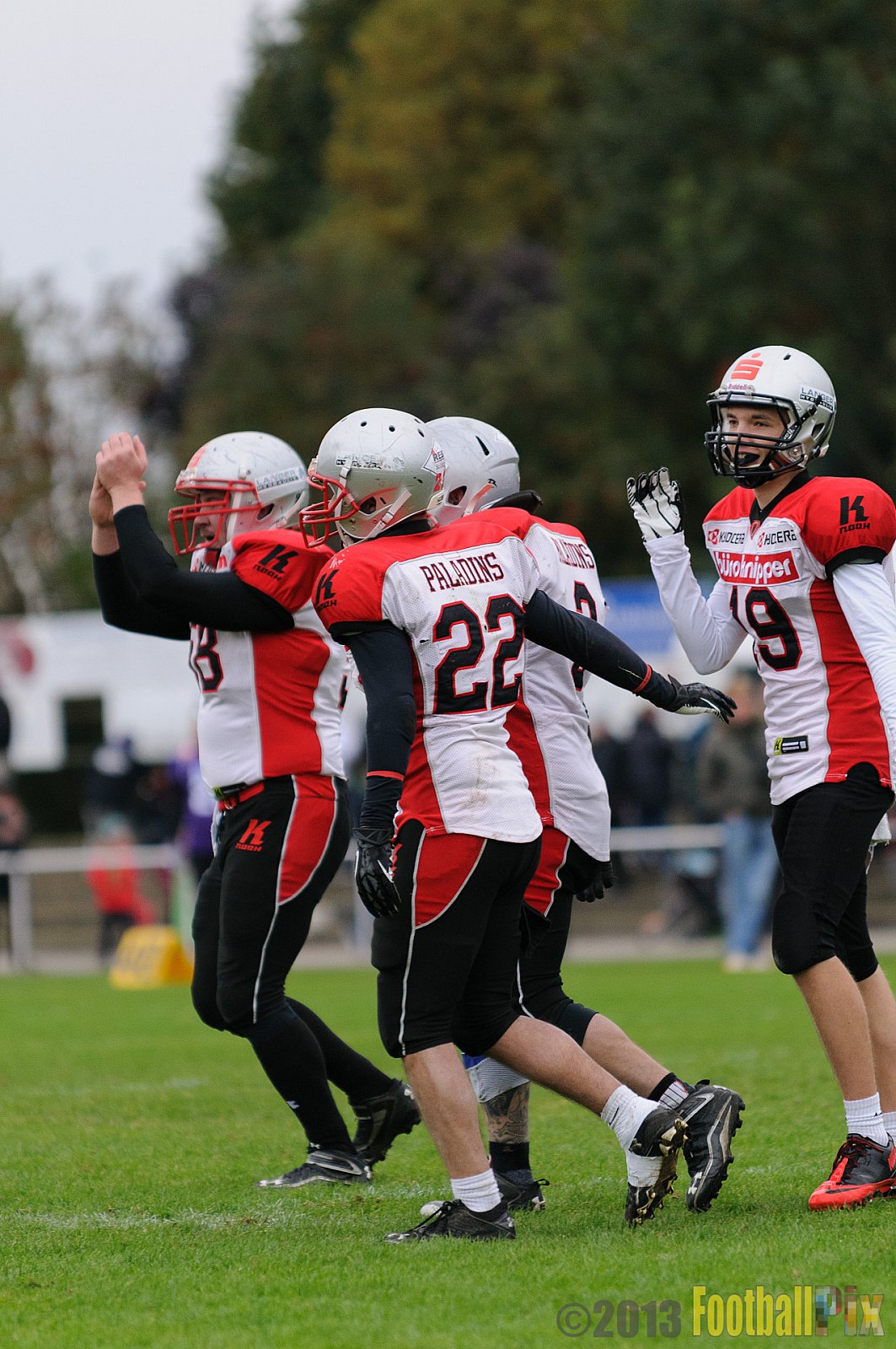 Langenfeld Longhorns vs. Solingen Paladins - 13.10.2013 Langenfeld Longhorns vs. Solingen Paladins (46:6) 