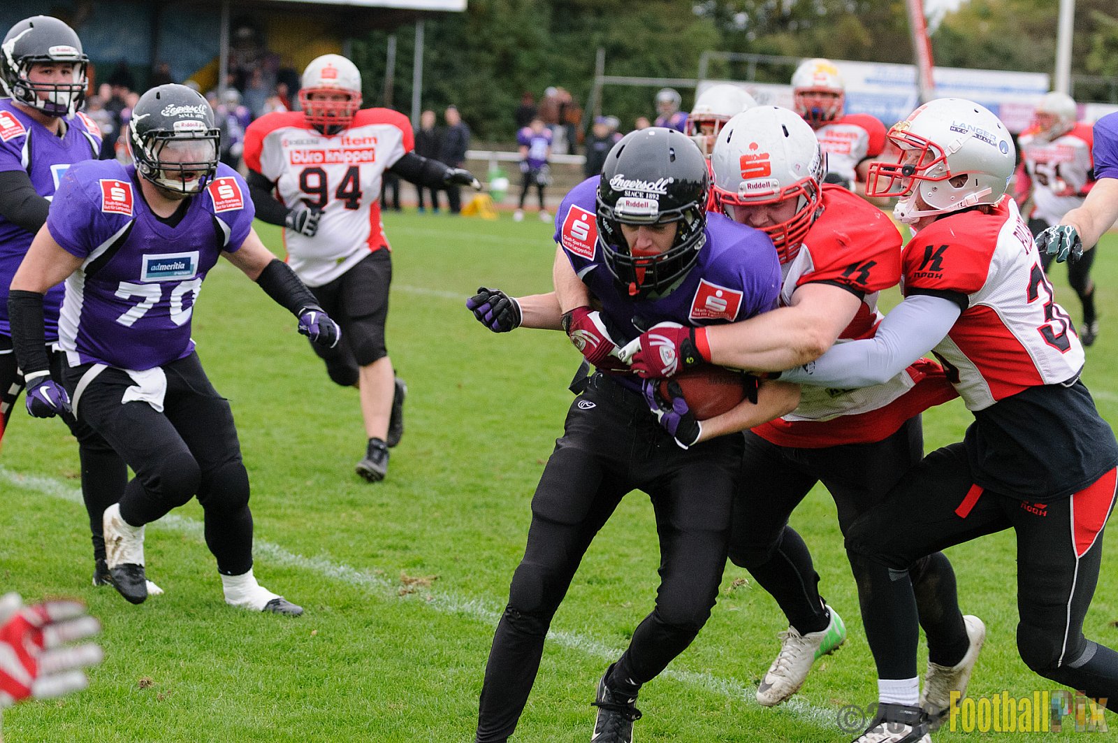 Langenfeld Longhorns vs. Solingen Paladins - 13.10.2013 Langenfeld Longhorns vs. Solingen Paladins (46:6) 