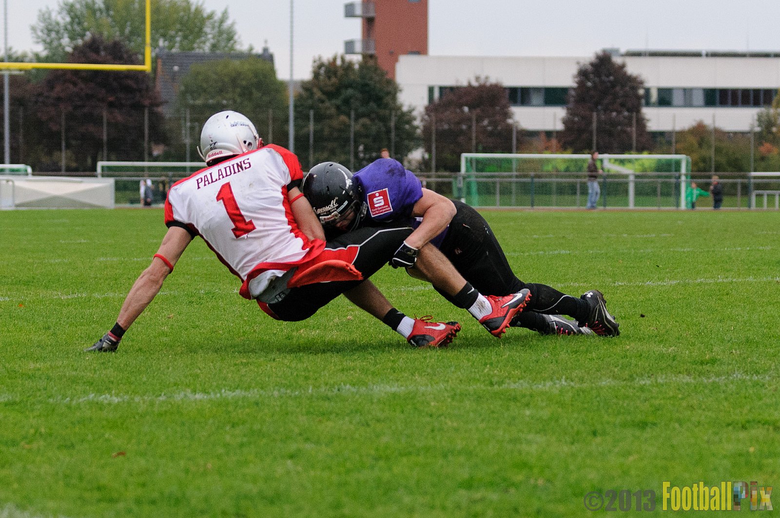 Langenfeld Longhorns vs. Solingen Paladins - 13.10.2013 Langenfeld Longhorns vs. Solingen Paladins (46:6) 