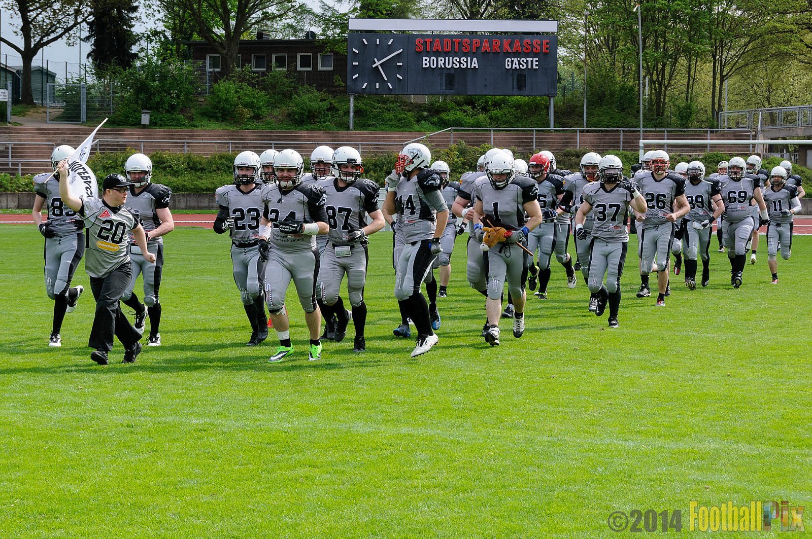 Mönchengladbach Wolfpack vs. Aachen Vampires - 13.04.2014 Mönchengladbach Wolfpack vs. Aachen Vampires (8:8)