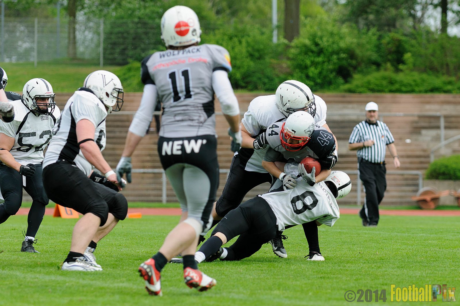 Mönchengladbach Wolfpack vs. Aachen Vampires - 13.04.2014 Mönchengladbach Wolfpack vs. Aachen Vampires (8:8)