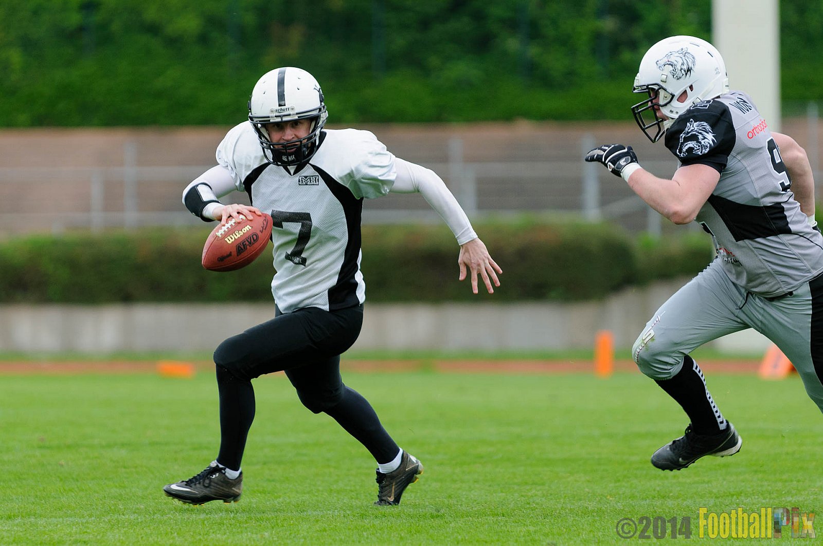 Mönchengladbach Wolfpack vs. Aachen Vampires - 13.04.2014 Mönchengladbach Wolfpack vs. Aachen Vampires (8:8)