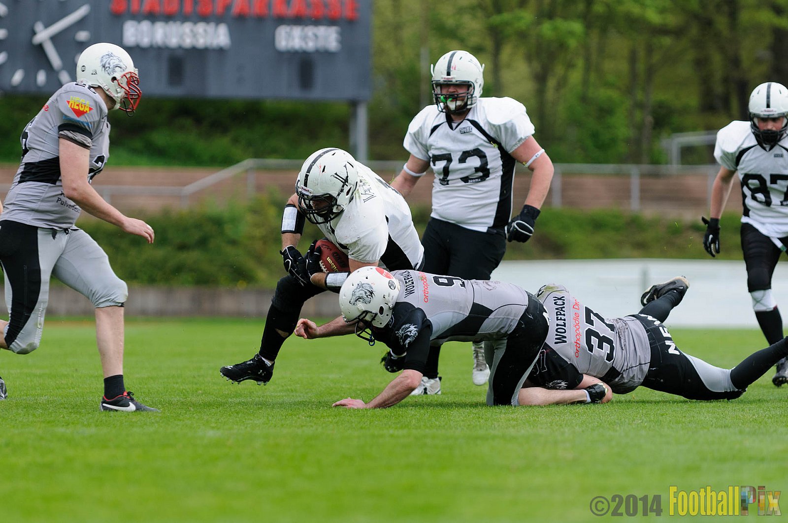 Mönchengladbach Wolfpack vs. Aachen Vampires - 13.04.2014 Mönchengladbach Wolfpack vs. Aachen Vampires (8:8)