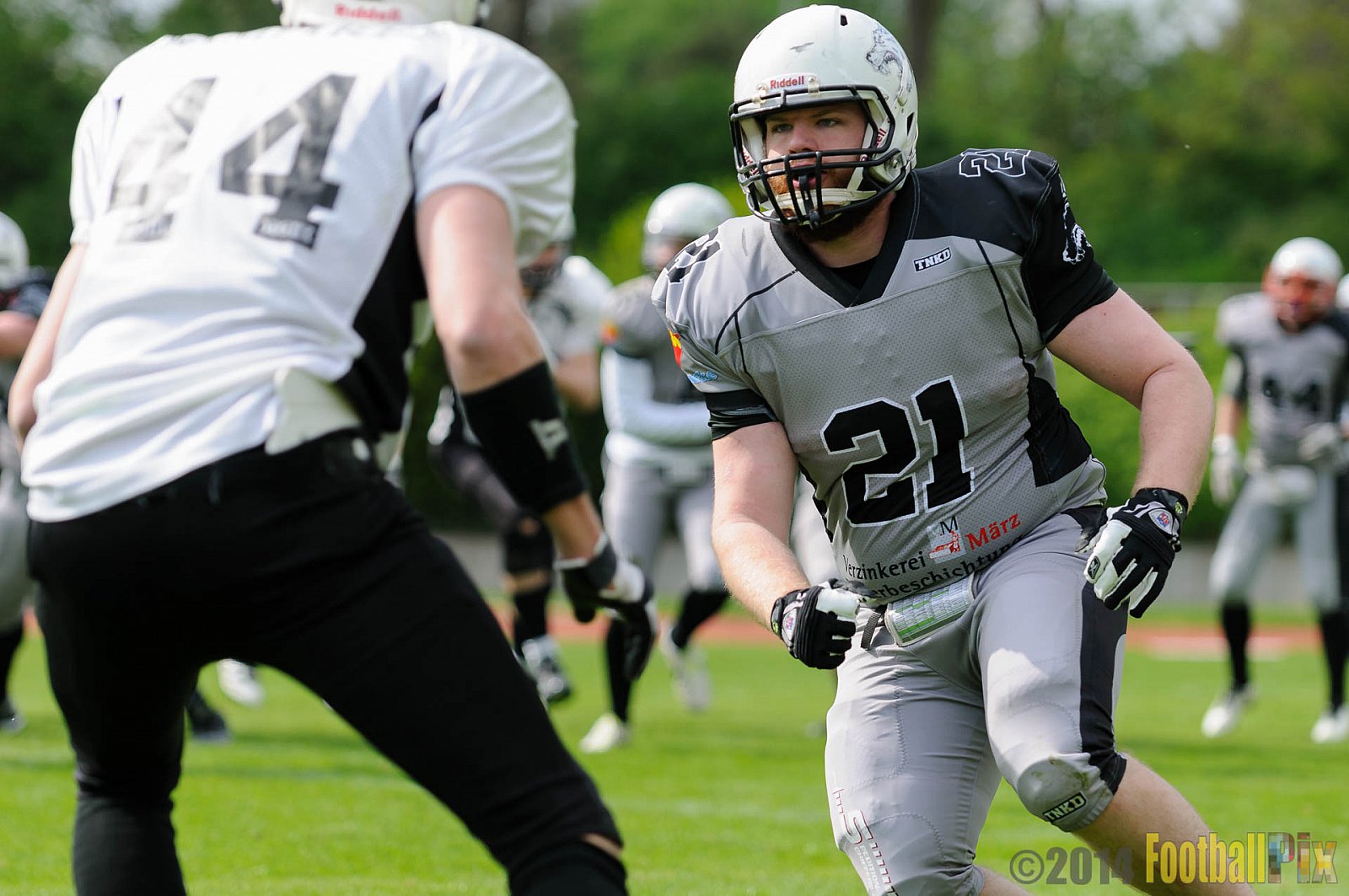 Mönchengladbach Wolfpack vs. Aachen Vampires - 13.04.2014 Mönchengladbach Wolfpack vs. Aachen Vampires (8:8)
