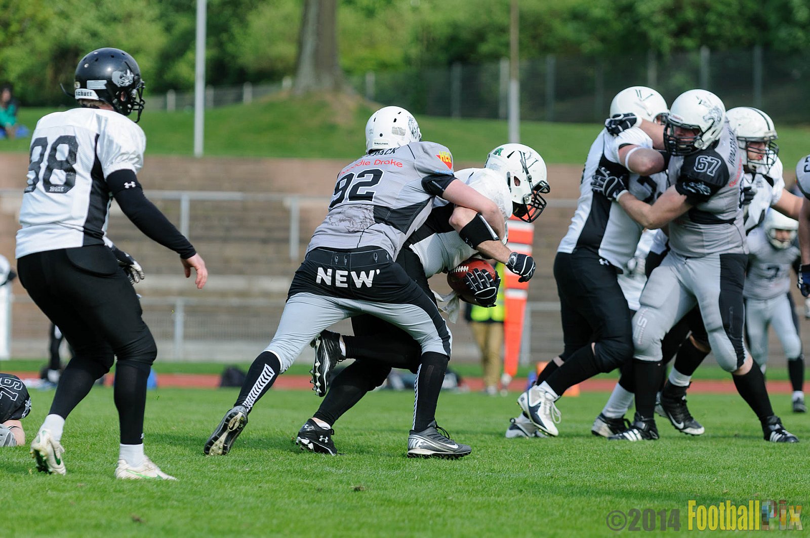 Mönchengladbach Wolfpack vs. Aachen Vampires - 13.04.2014 Mönchengladbach Wolfpack vs. Aachen Vampires (8:8)