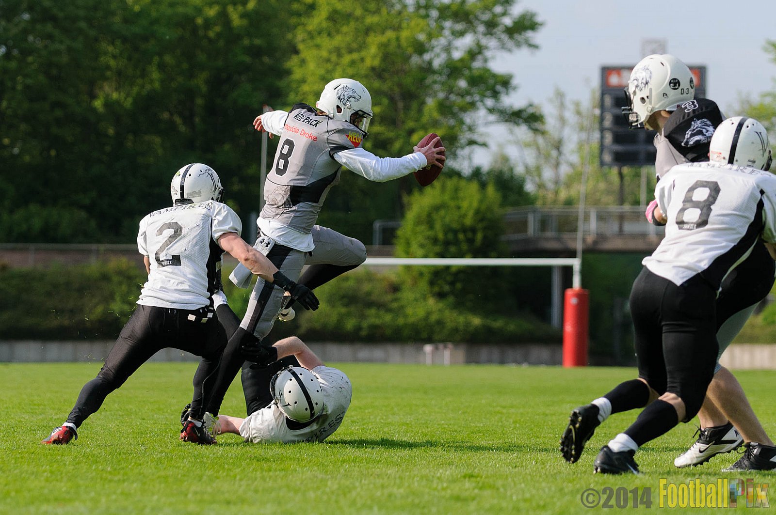 Mönchengladbach Wolfpack vs. Aachen Vampires - 13.04.2014 Mönchengladbach Wolfpack vs. Aachen Vampires (8:8)