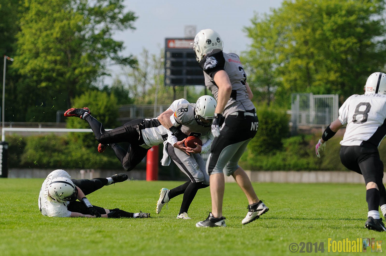 Mönchengladbach Wolfpack vs. Aachen Vampires - 13.04.2014 Mönchengladbach Wolfpack vs. Aachen Vampires (8:8)