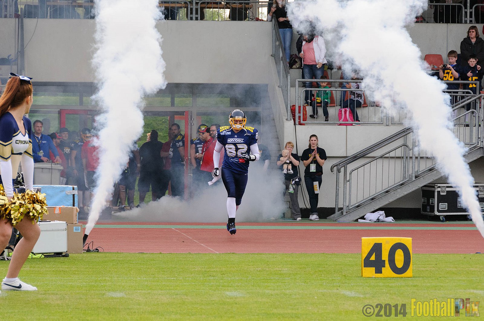 Essen Assindia Cardinals vs. Köln Falcons - 12.04.2014 Essen Assindia Cardinals vs. Köln Falcons (9:61)