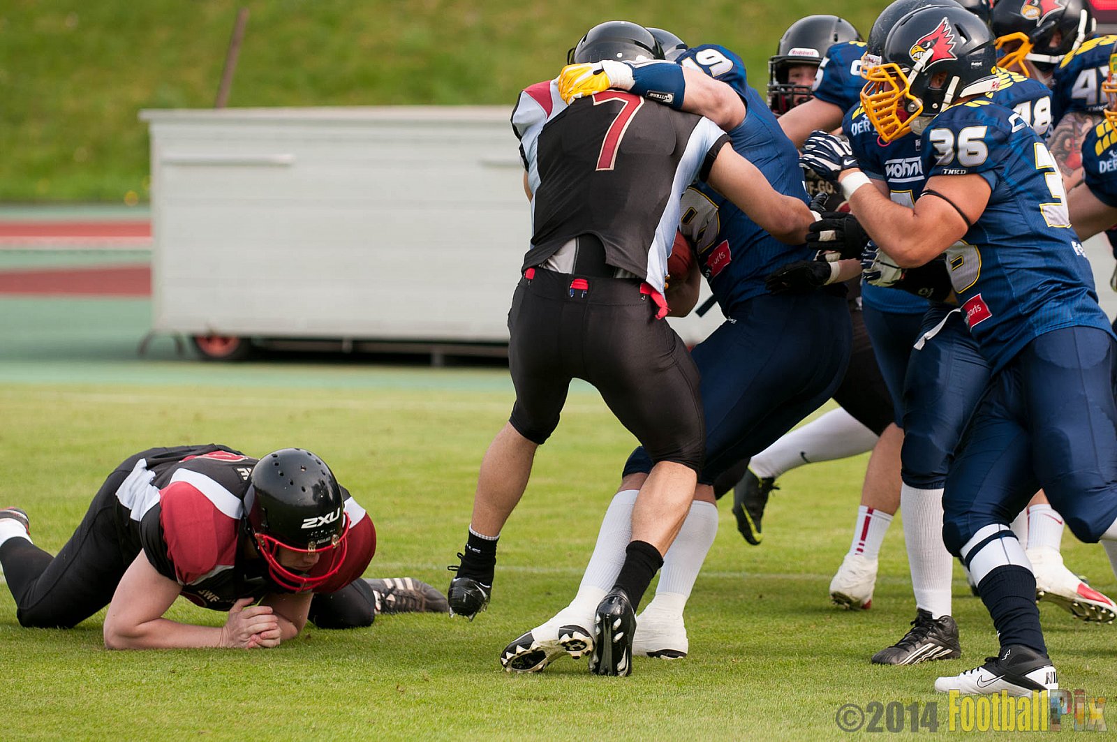 Essen Assindia Cardinals vs. Köln Falcons - 12.04.2014 Essen Assindia Cardinals vs. Köln Falcons (9:61)