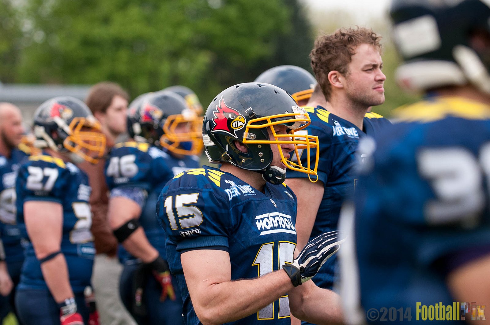 Essen Assindia Cardinals vs. Köln Falcons - 12.04.2014 Essen Assindia Cardinals vs. Köln Falcons (9:61)