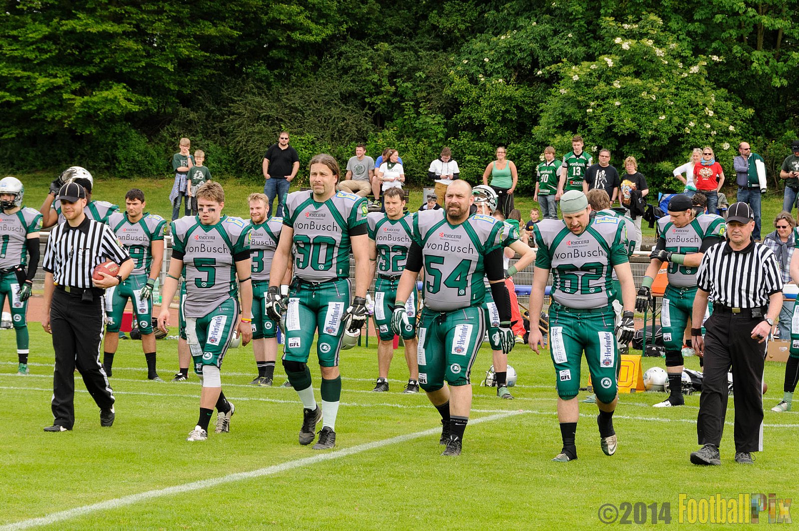 Cologne Crocodiles vs. Bielefeld Bulldogs - 26.04.2014 GFL2 Nord: Cologne Crocodiles vs. Bielefeld Bulldogs (27:49)