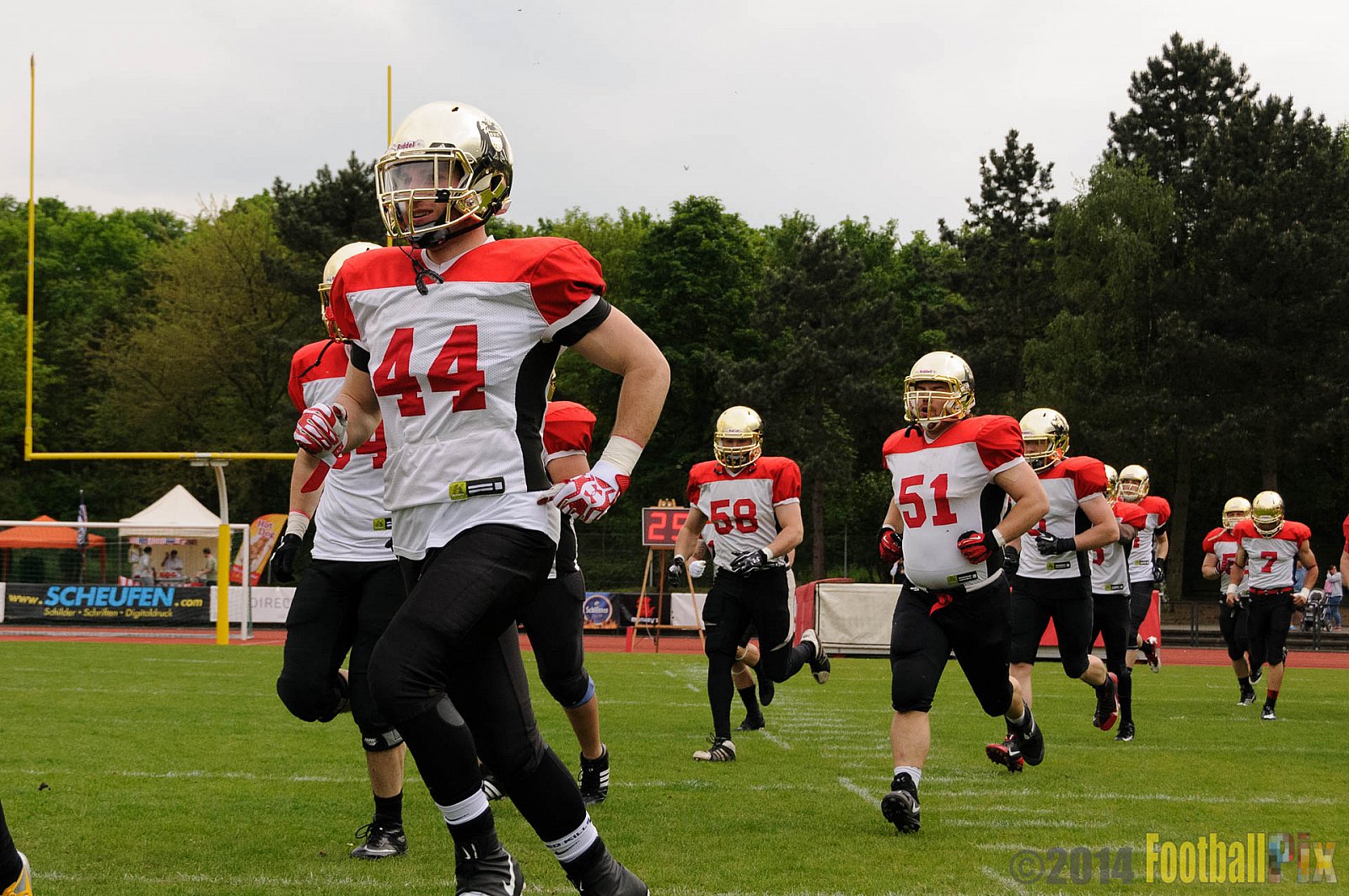 Düsseldorf Panther vs. Köln Falcons - 26.04.2014 GFL Nord: Düsseldorf Panther vs. Köln Falcons (25:27)