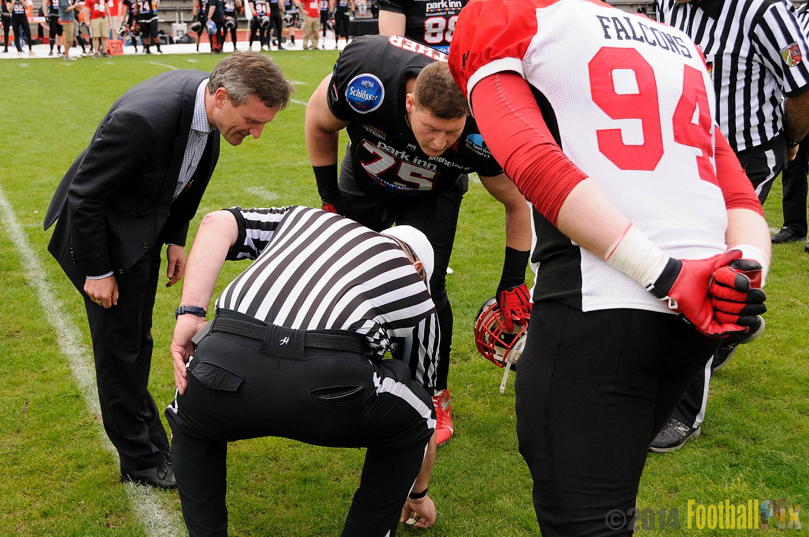 Düsseldorf Panther vs. Köln Falcons - 26.04.2014 GFL Nord: Düsseldorf Panther vs. Köln Falcons (25:27)