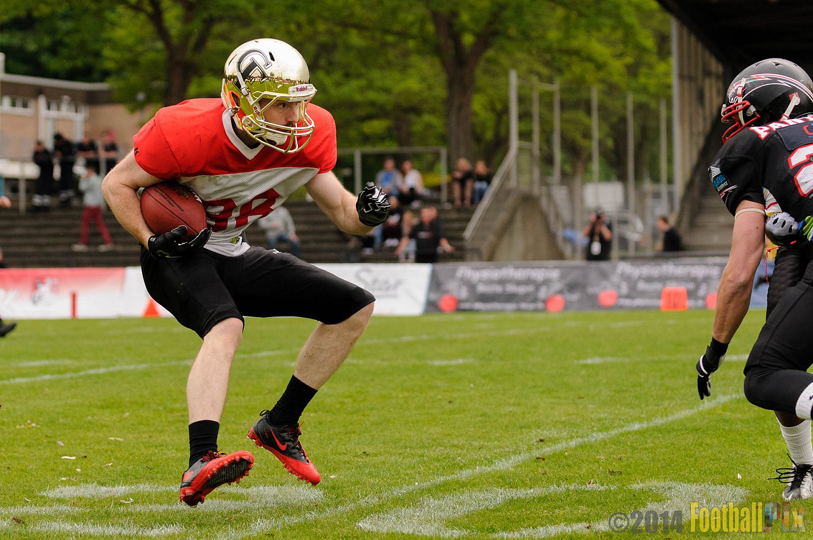 Düsseldorf Panther vs. Köln Falcons - 26.04.2014 GFL Nord: Düsseldorf Panther vs. Köln Falcons (25:27)