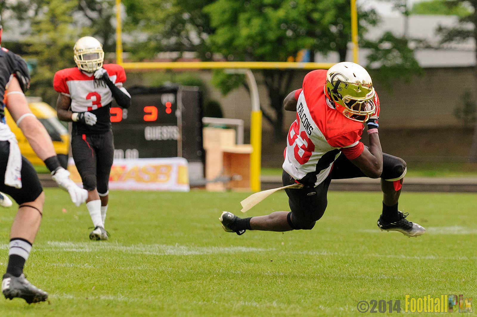 Düsseldorf Panther vs. Köln Falcons - 26.04.2014 GFL Nord: Düsseldorf Panther vs. Köln Falcons (25:27)