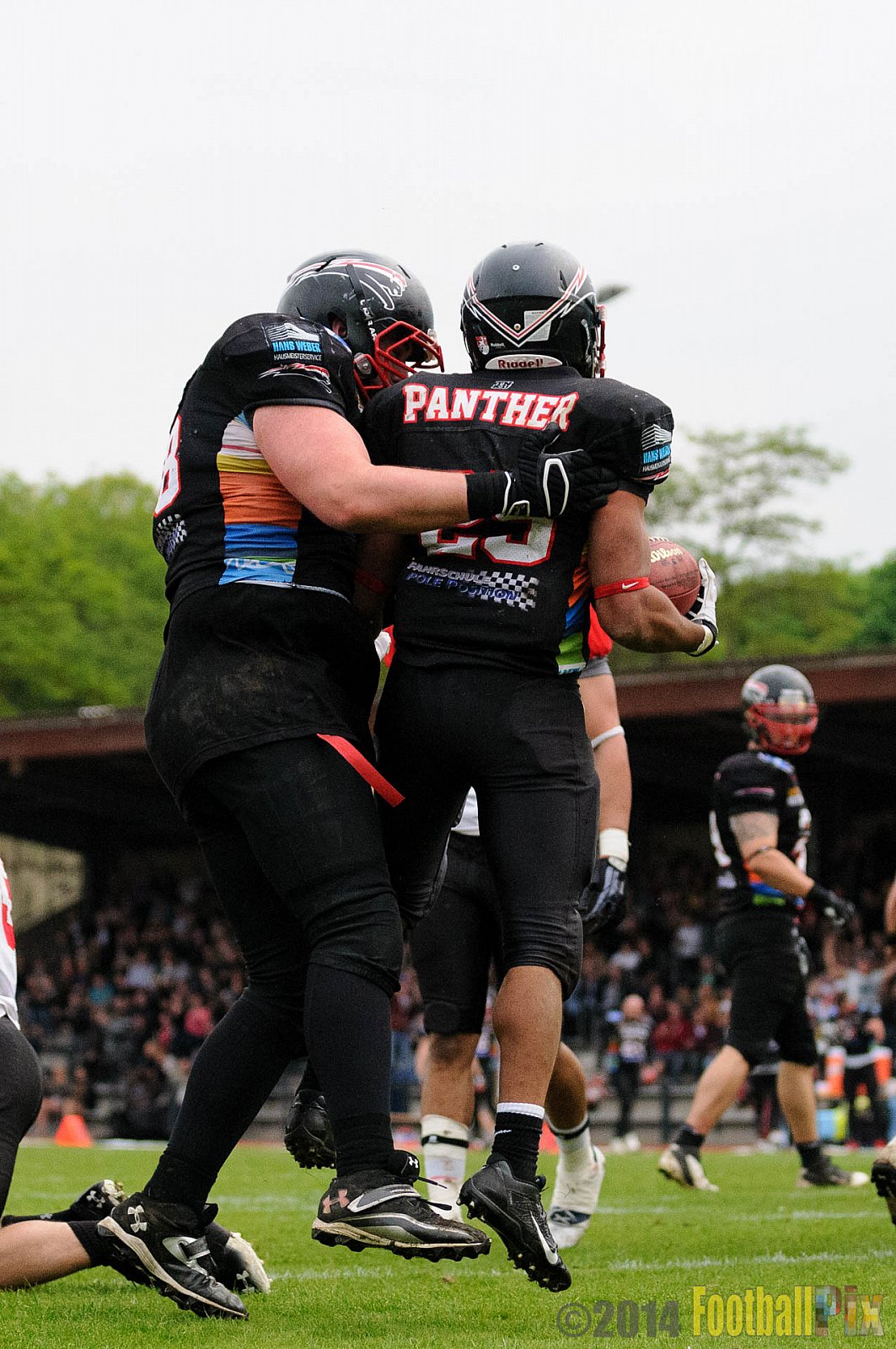 Düsseldorf Panther vs. Köln Falcons - 26.04.2014 GFL Nord: Düsseldorf Panther vs. Köln Falcons (25:27)