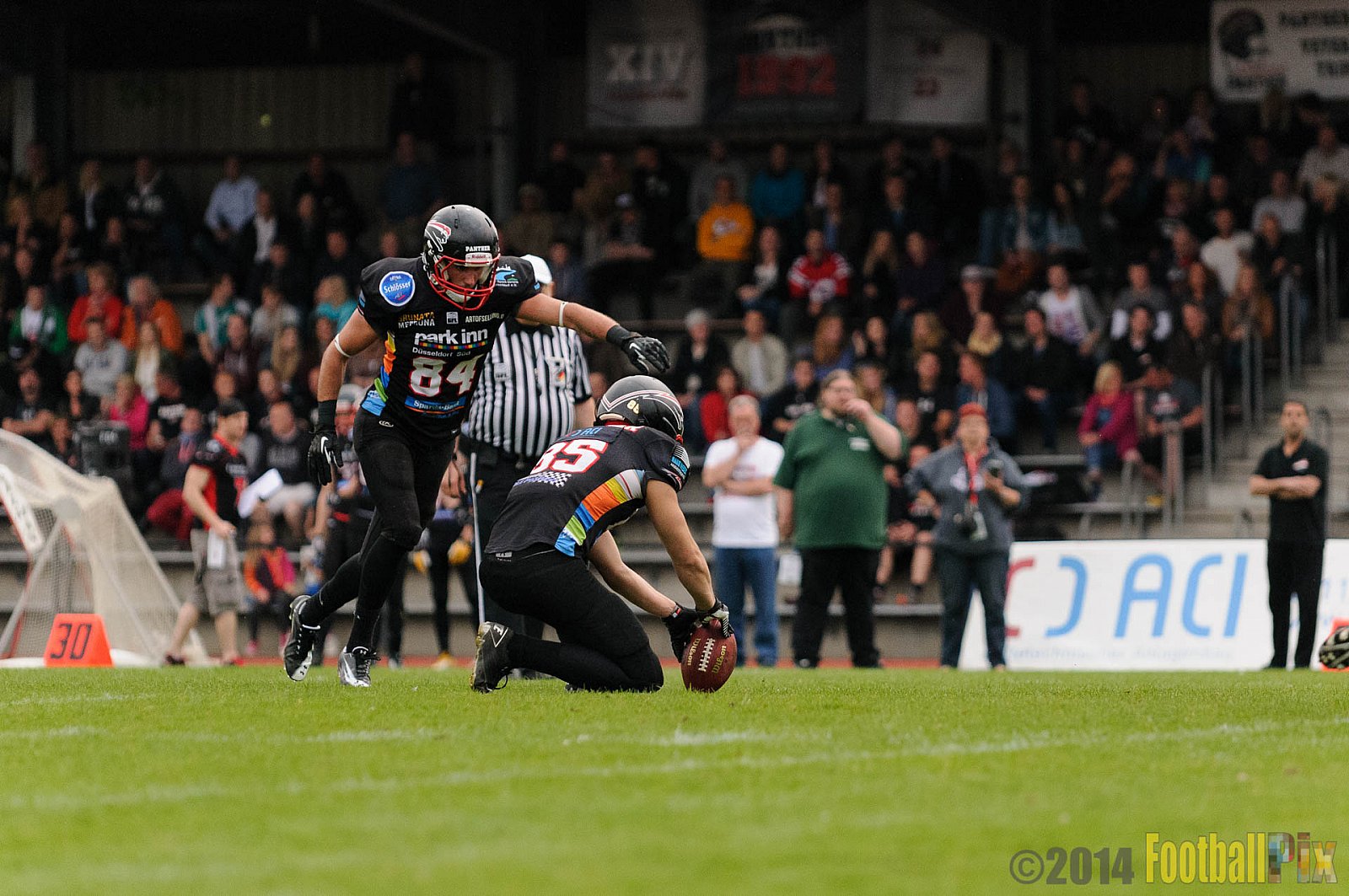 Düsseldorf Panther vs. Köln Falcons - 26.04.2014 GFL Nord: Düsseldorf Panther vs. Köln Falcons (25:27)