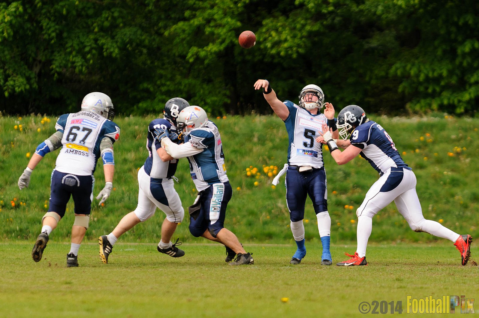 Remscheid Amboss vs. Dortmund Giants - 27.04.2014 Remscheid Amboss vs. Dortmund Giants (16:0)