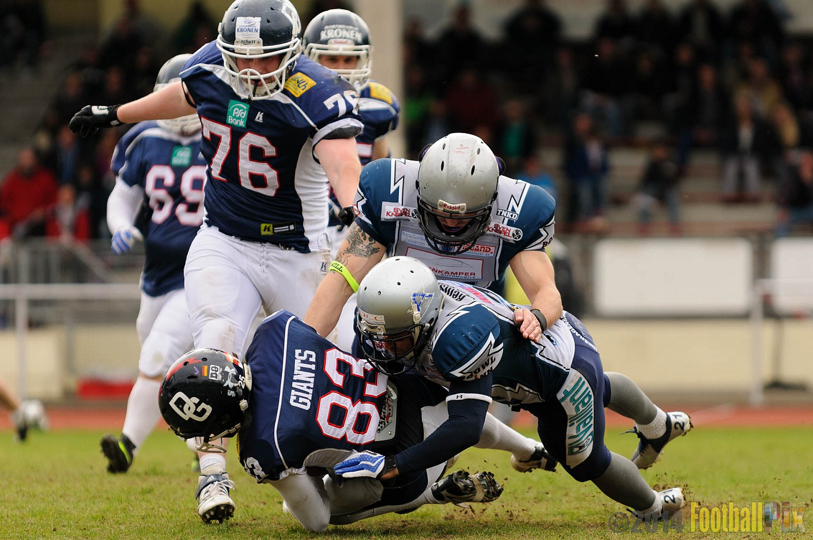 Remscheid Amboss vs. Dortmund Giants - 27.04.2014 Remscheid Amboss vs. Dortmund Giants (16:0)