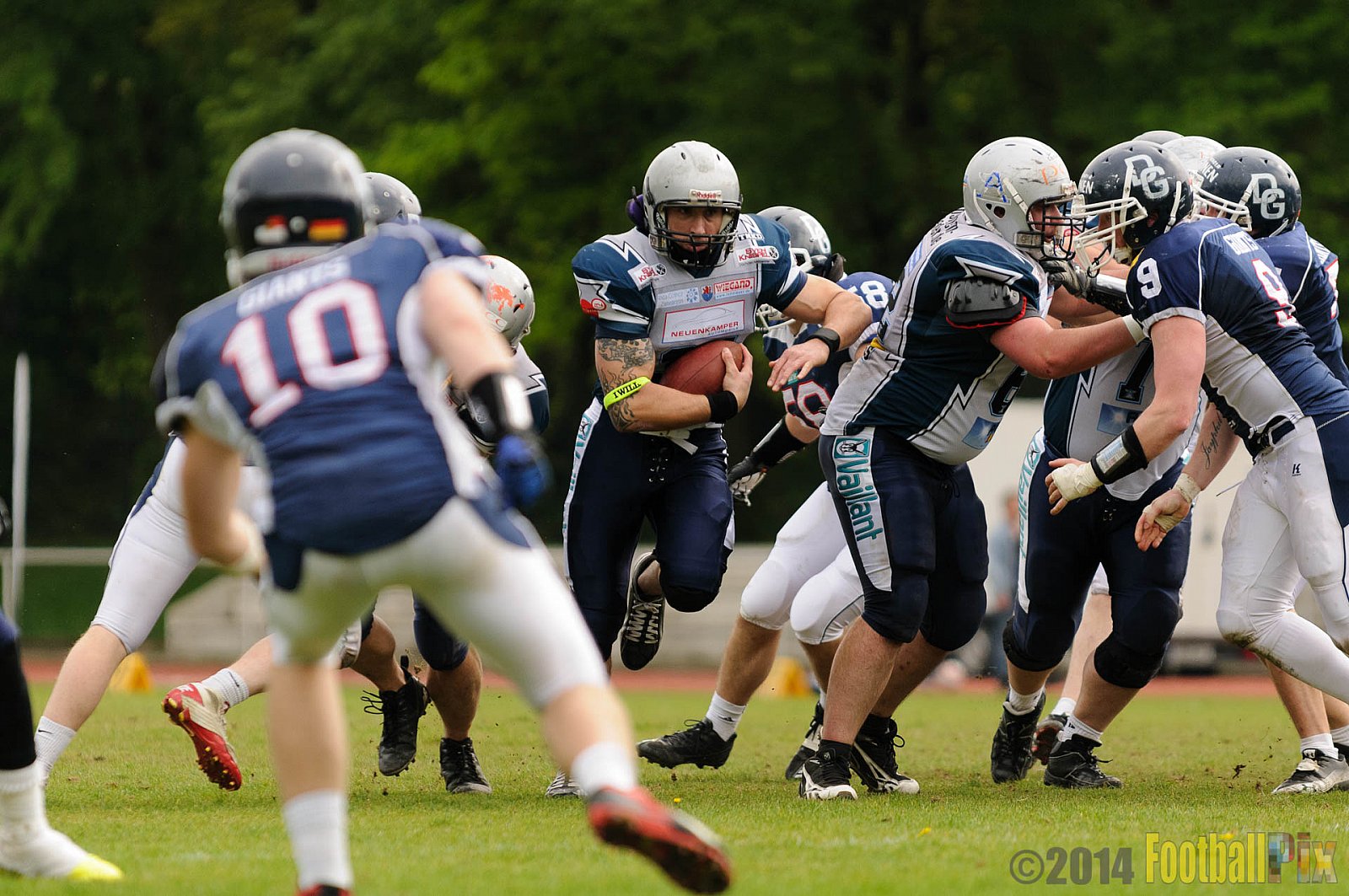 Remscheid Amboss vs. Dortmund Giants - 27.04.2014 Remscheid Amboss vs. Dortmund Giants (16:0)