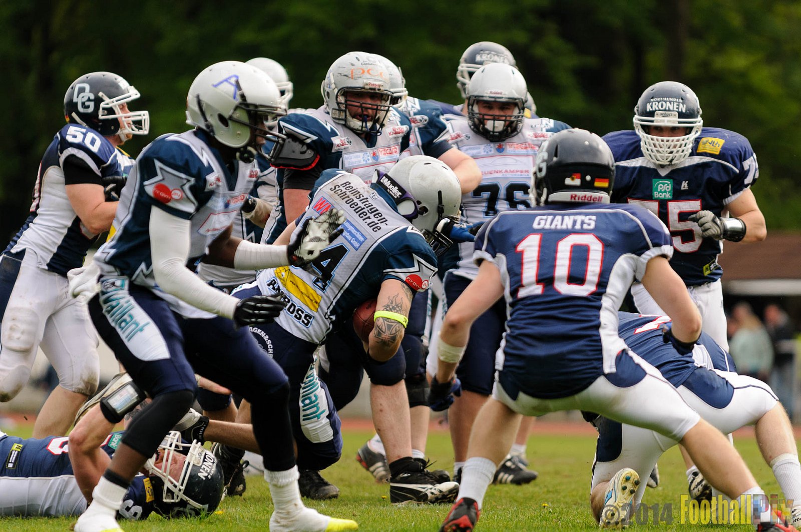 Remscheid Amboss vs. Dortmund Giants - 27.04.2014 Remscheid Amboss vs. Dortmund Giants (16:0)