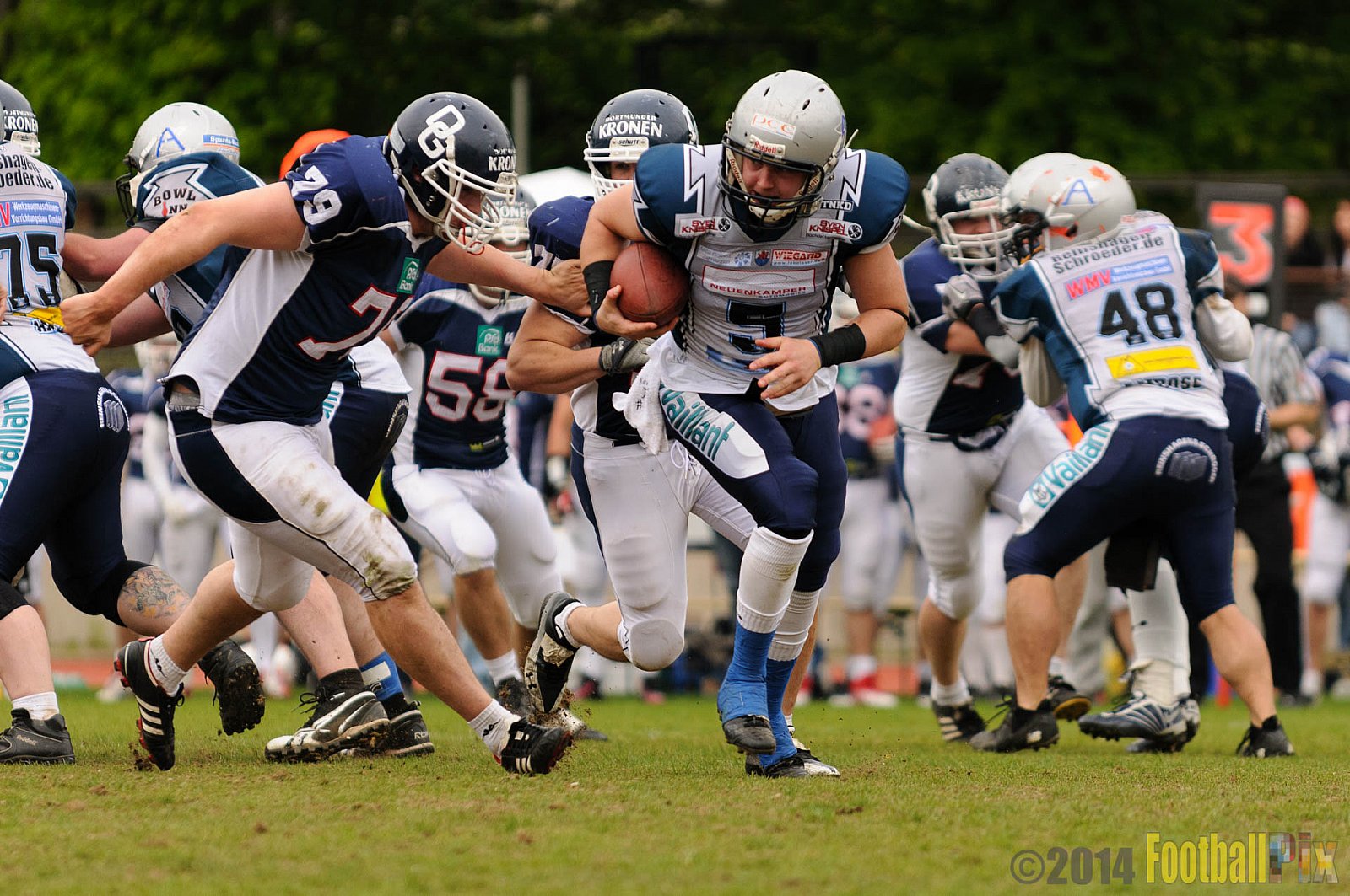 Remscheid Amboss vs. Dortmund Giants - 27.04.2014 Remscheid Amboss vs. Dortmund Giants (16:0)