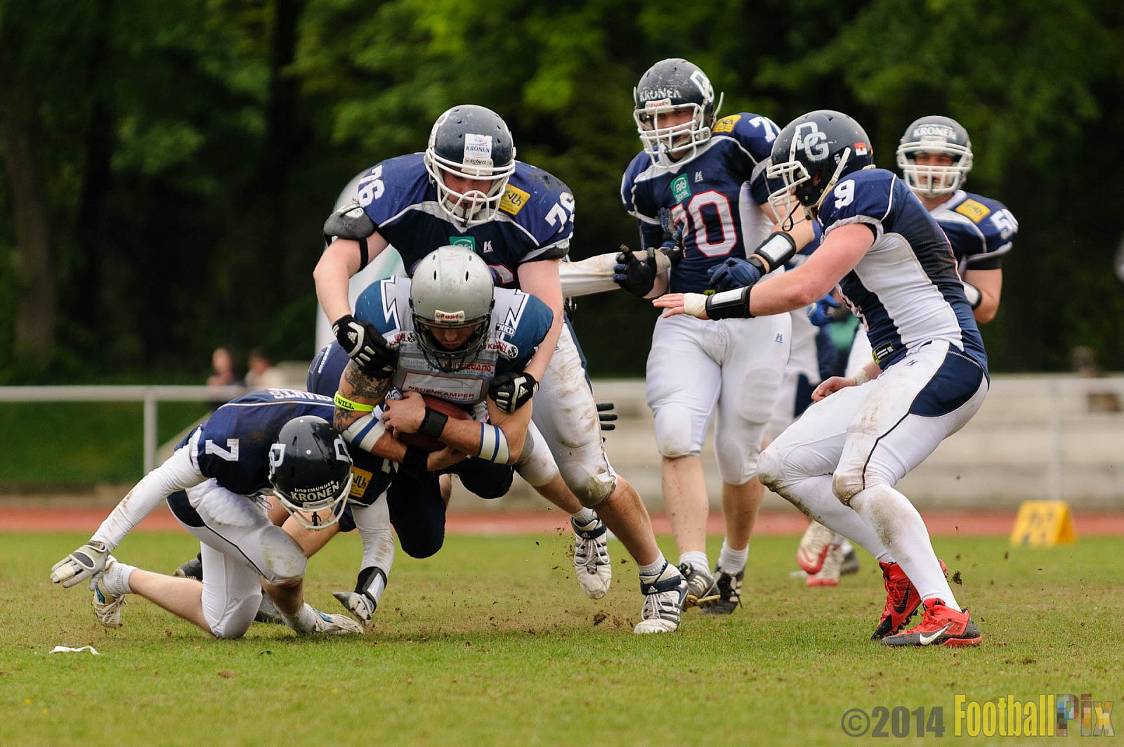 Remscheid Amboss vs. Dortmund Giants - 27.04.2014 Remscheid Amboss vs. Dortmund Giants (16:0)