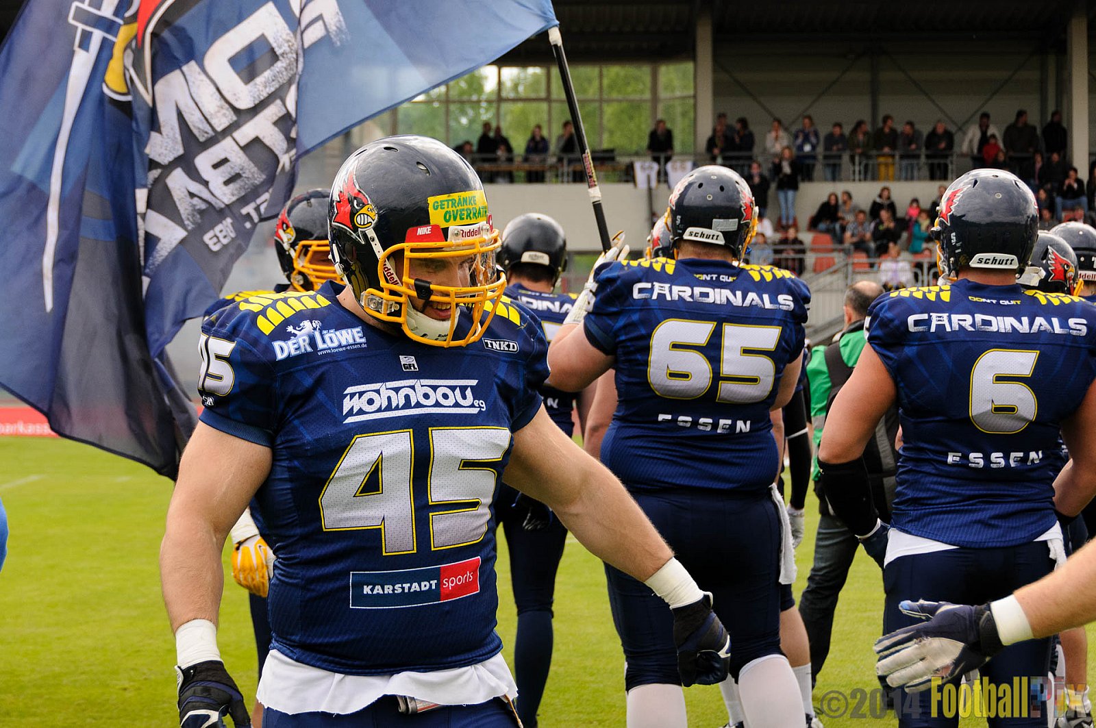 Essen Assindia Cardinals vs. Aachen Vampires - 03.05.2014 Essen Assindia Cardinals vs. Aachen Vampires (81:0)