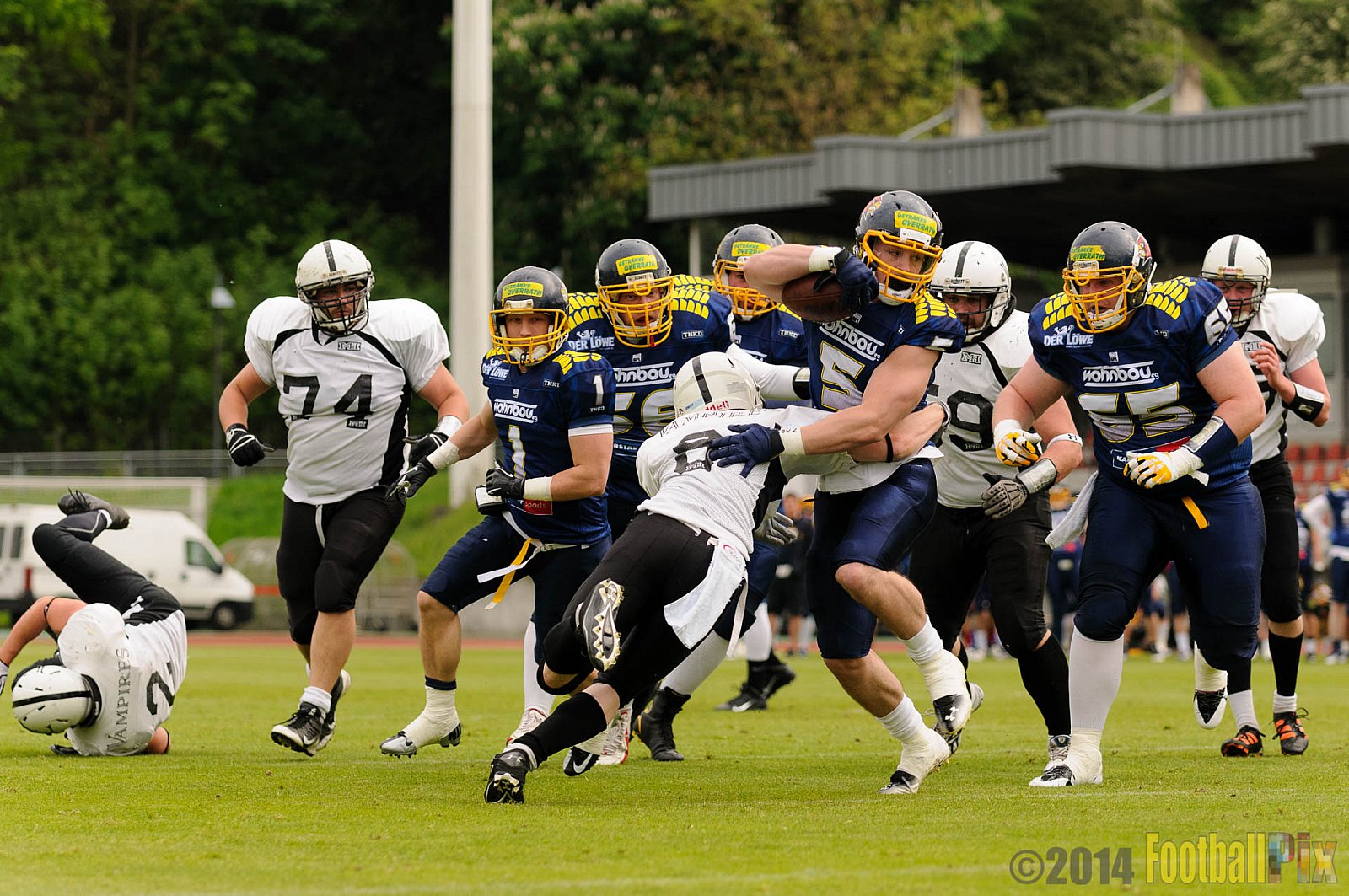 Essen Assindia Cardinals vs. Aachen Vampires - 03.05.2014 Essen Assindia Cardinals vs. Aachen Vampires (81:0)