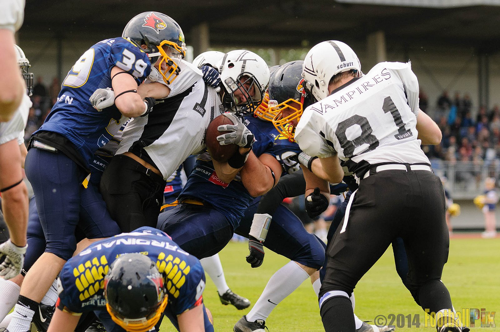 Essen Assindia Cardinals vs. Aachen Vampires - 03.05.2014 Essen Assindia Cardinals vs. Aachen Vampires (81:0)