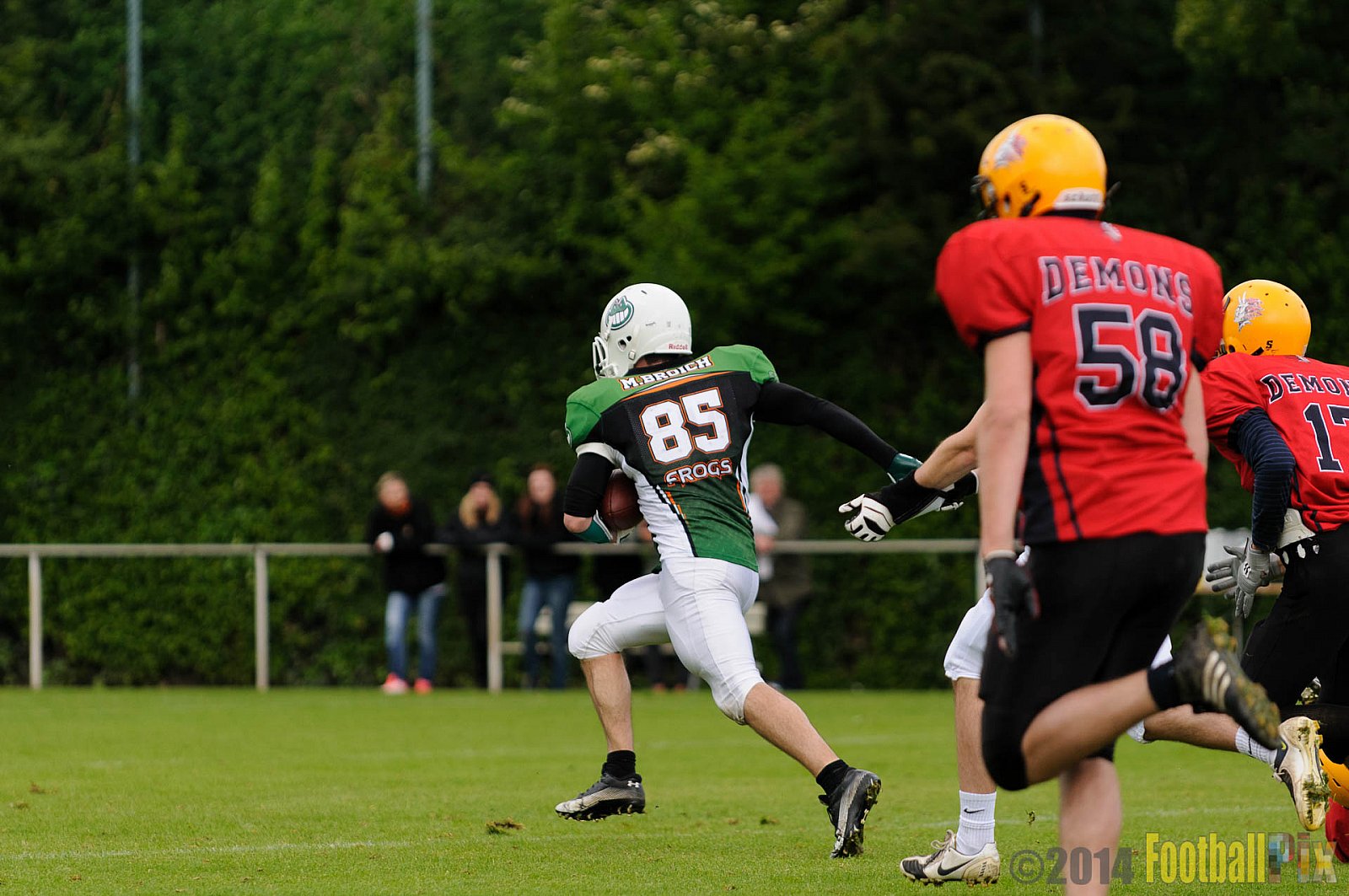  Neuss Frogs vs. Aachen/Düren Demons - 11.05.2014 Neuss Frogs vs. Aachen/Düren Demons (6:14) 