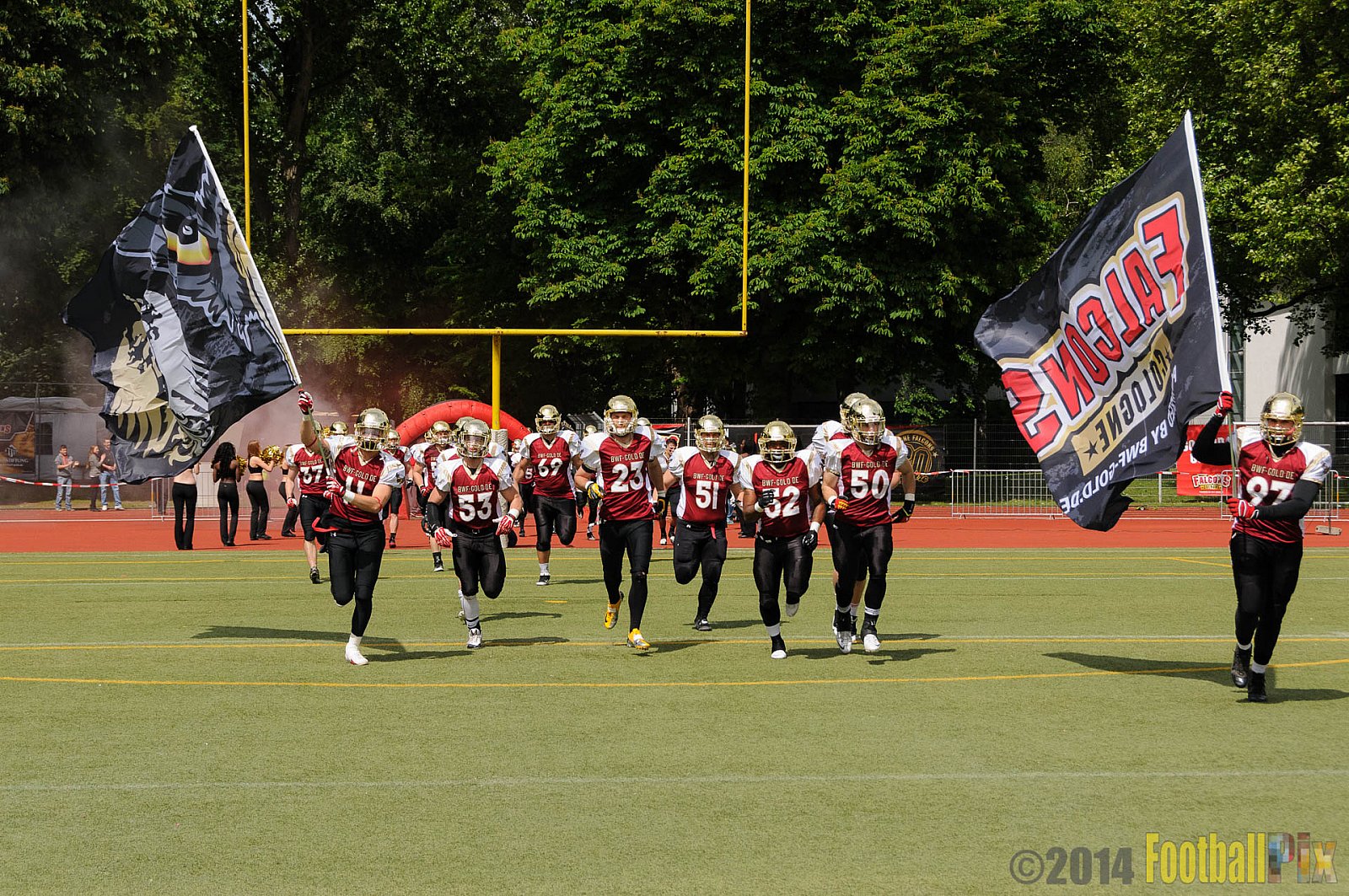 Cologne Falcons vs. Kiel Baltic Hurricanes - 11.05.2014 GFL Nord: Cologne Falcons vs. Kiel Baltic Hurricanes (28:11) 
