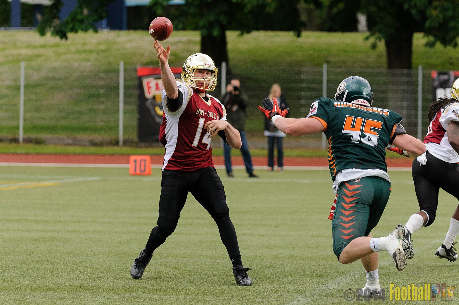 Cologne Falcons vs. Kiel Baltic Hurricanes - 11.05.2014 GFL Nord: Cologne Falcons vs. Kiel Baltic Hurricanes (28:11) 