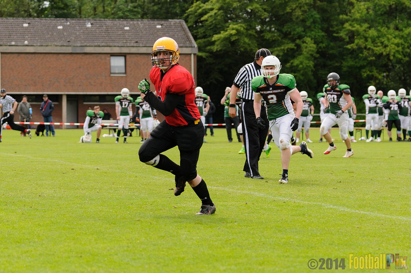  Neuss Frogs vs. Aachen/Düren Demons - 11.05.2014 Neuss Frogs vs. Aachen/Düren Demons (6:14) 