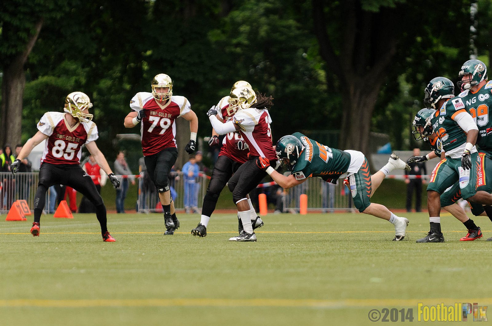 Cologne Falcons vs. Kiel Baltic Hurricanes - 11.05.2014 GFL Nord: Cologne Falcons vs. Kiel Baltic Hurricanes (28:11) 