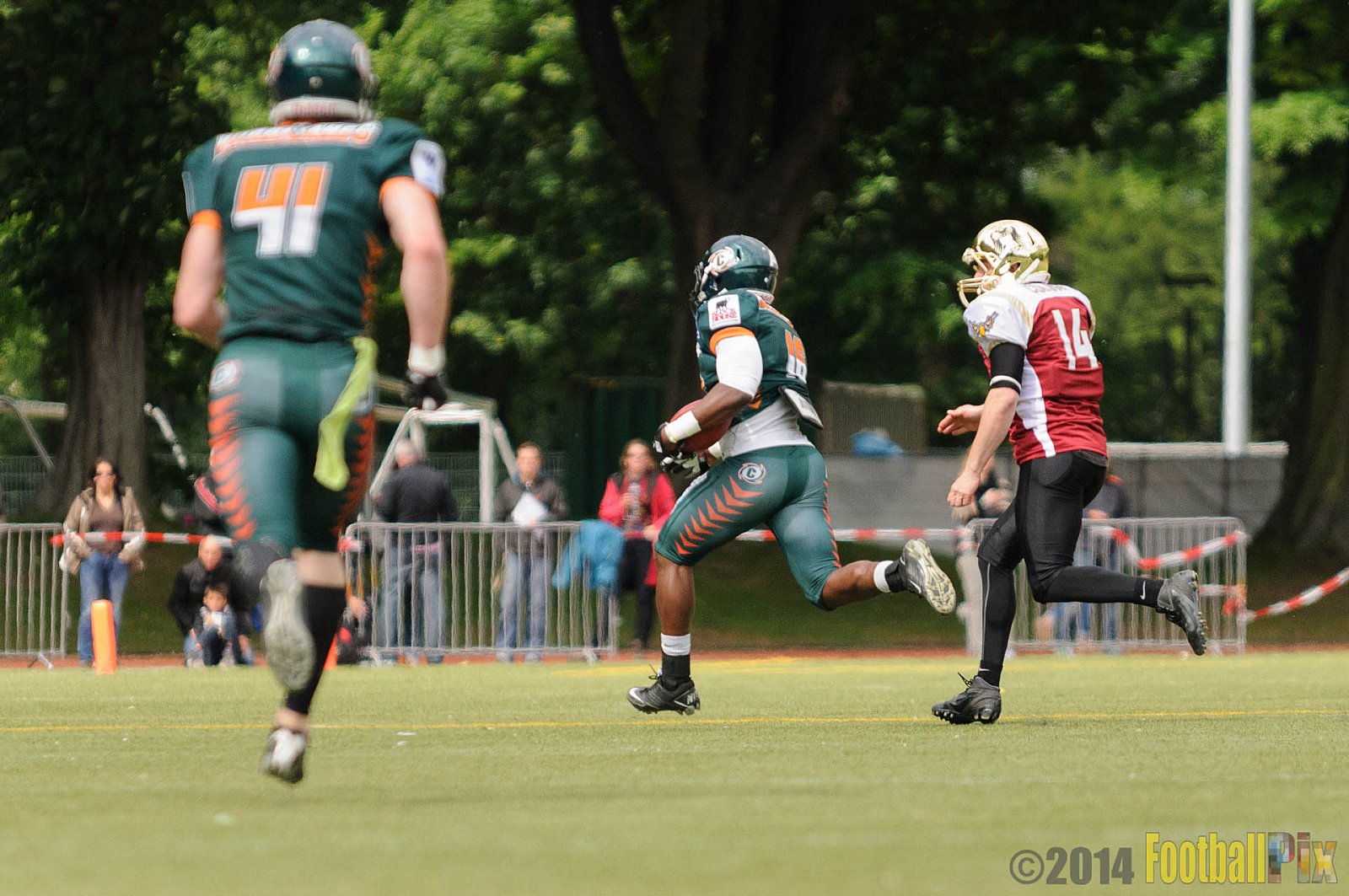 Cologne Falcons vs. Kiel Baltic Hurricanes - 11.05.2014 GFL Nord: Cologne Falcons vs. Kiel Baltic Hurricanes (28:11) 