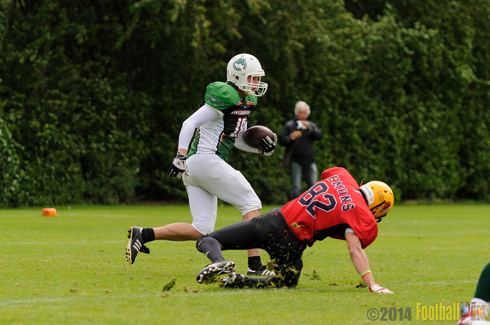  Neuss Frogs vs. Aachen/Düren Demons - 11.05.2014 Neuss Frogs vs. Aachen/Düren Demons (6:14) 