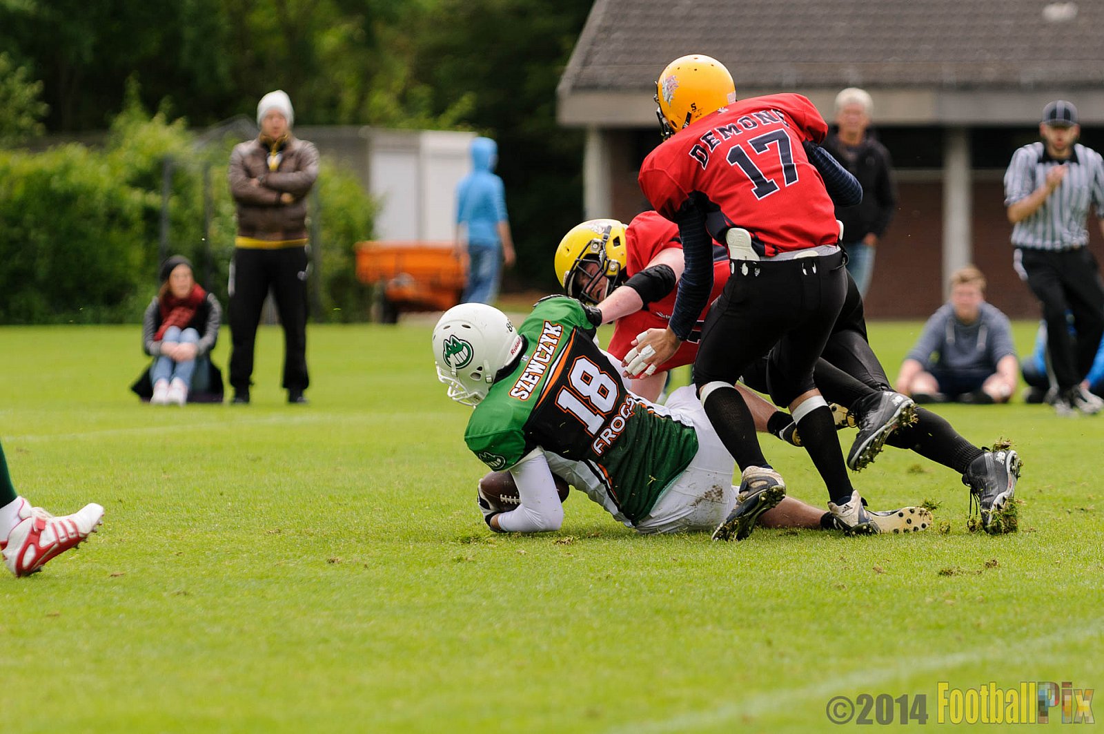  Neuss Frogs vs. Aachen/Düren Demons - 11.05.2014 Neuss Frogs vs. Aachen/Düren Demons (6:14) 