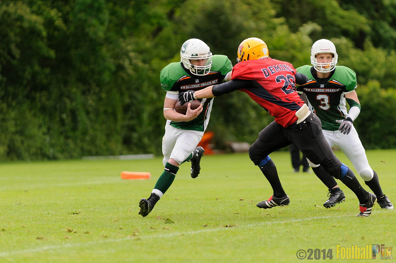  Neuss Frogs vs. Aachen/Düren Demons - 11.05.2014 Neuss Frogs vs. Aachen/Düren Demons (6:14) 